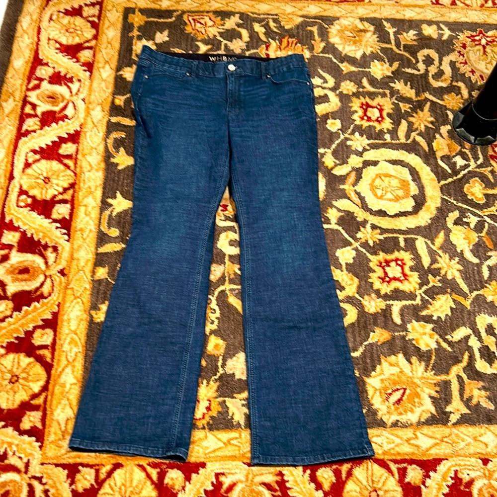 White House Black Market women’s size 12 stretch slim boot jeans